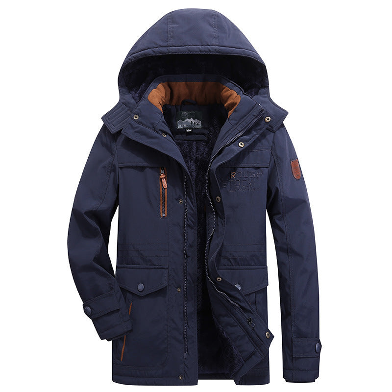 Joost - Wind and waterproof parka winter coat hooded jacket