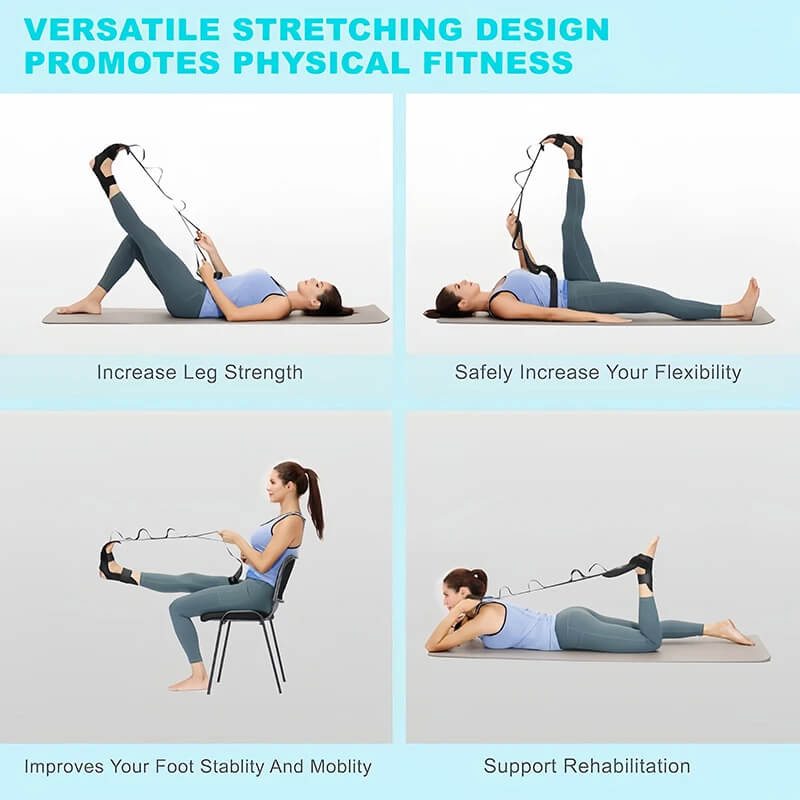 StretchEase™ - מכשיר מתיחה לרגליים ולגב התחתון