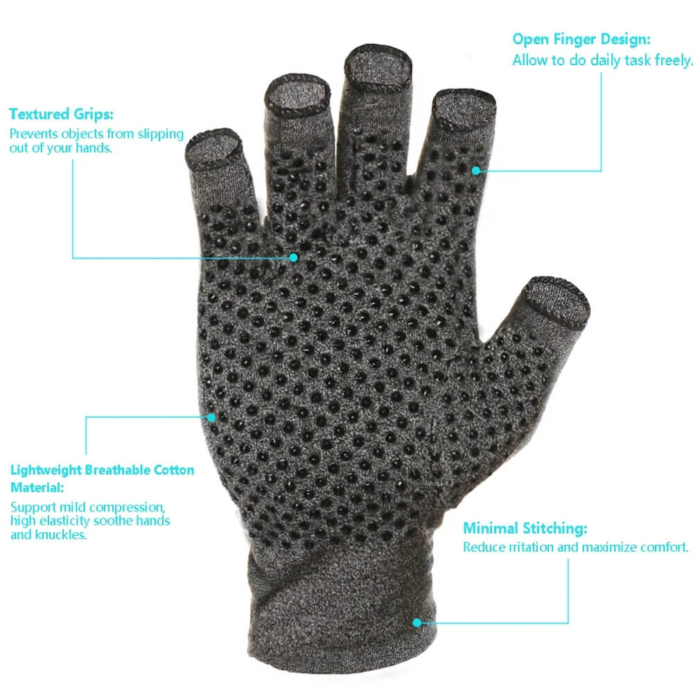 Gants de compression pour l'arthrite