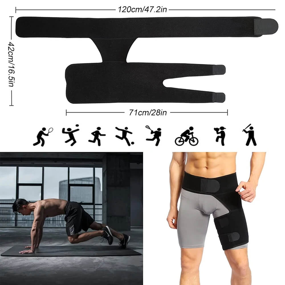 HipGuard™ - Stabilisateur de hanche orthopédique