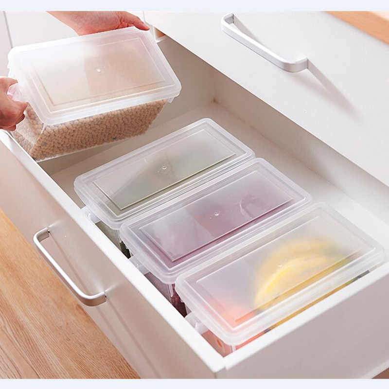 Transparent Sealable Fridge Storage Boxes