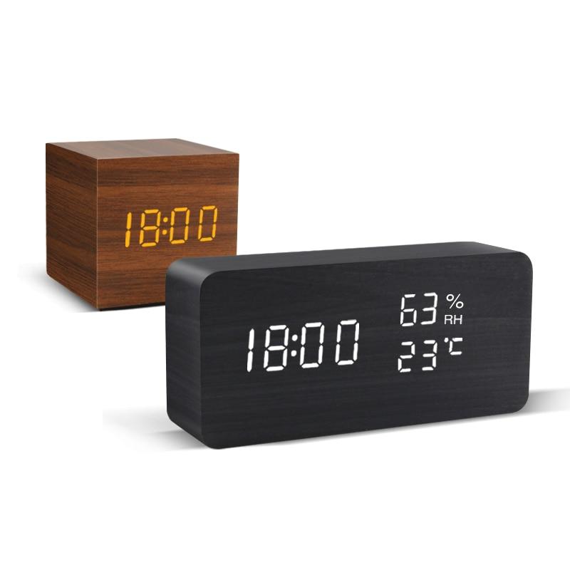 Tree Minimalist LED Alarm Clock