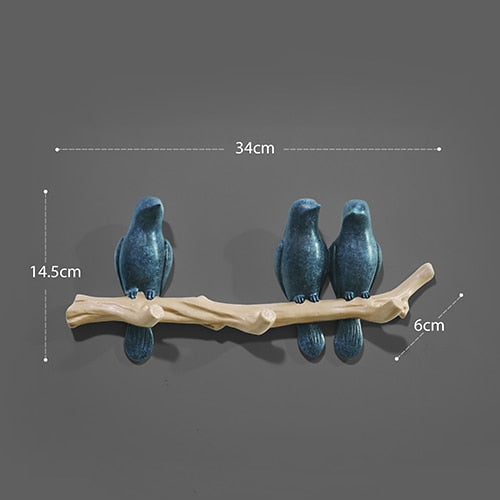 Bird Shaped Wall Hanger