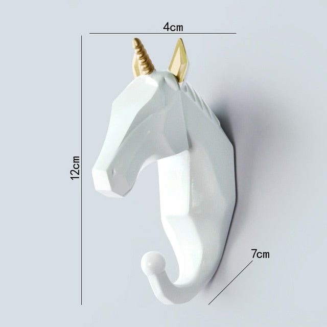 Geometric Wildlife Wall Hook