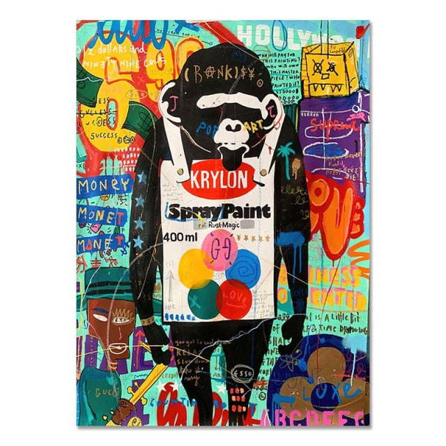 Modern Graffiti Art Poster