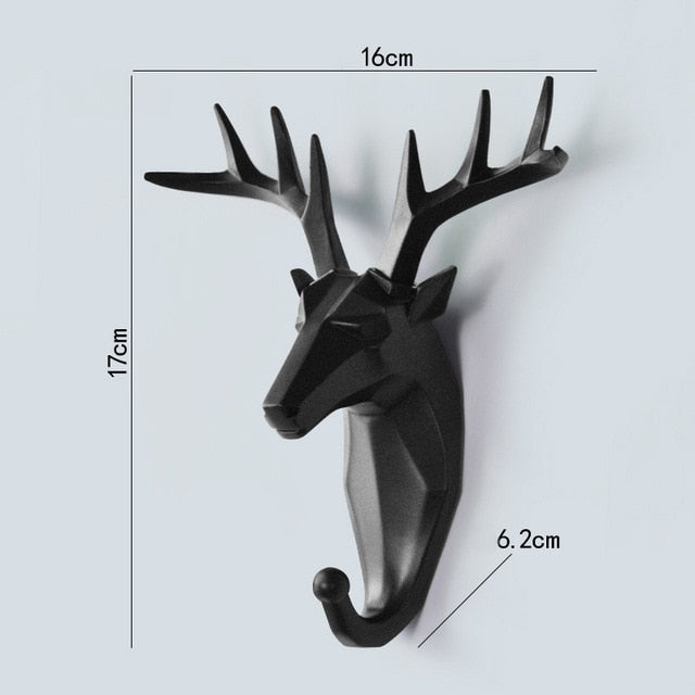 Geometric Wildlife Wall Hook