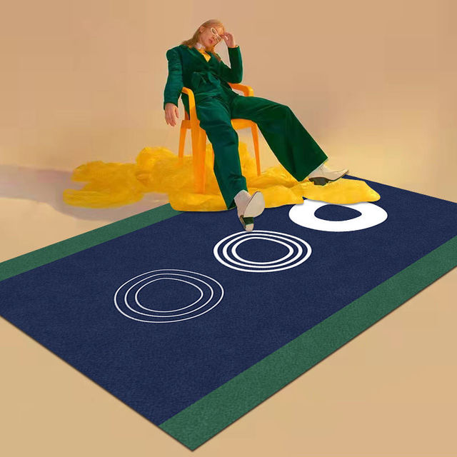 Tapis artistique soleil et lune, pour salon, chambre à coucher, porte, décor de zone