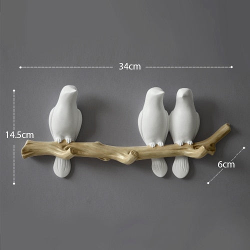 Bird Shaped Wall Hanger