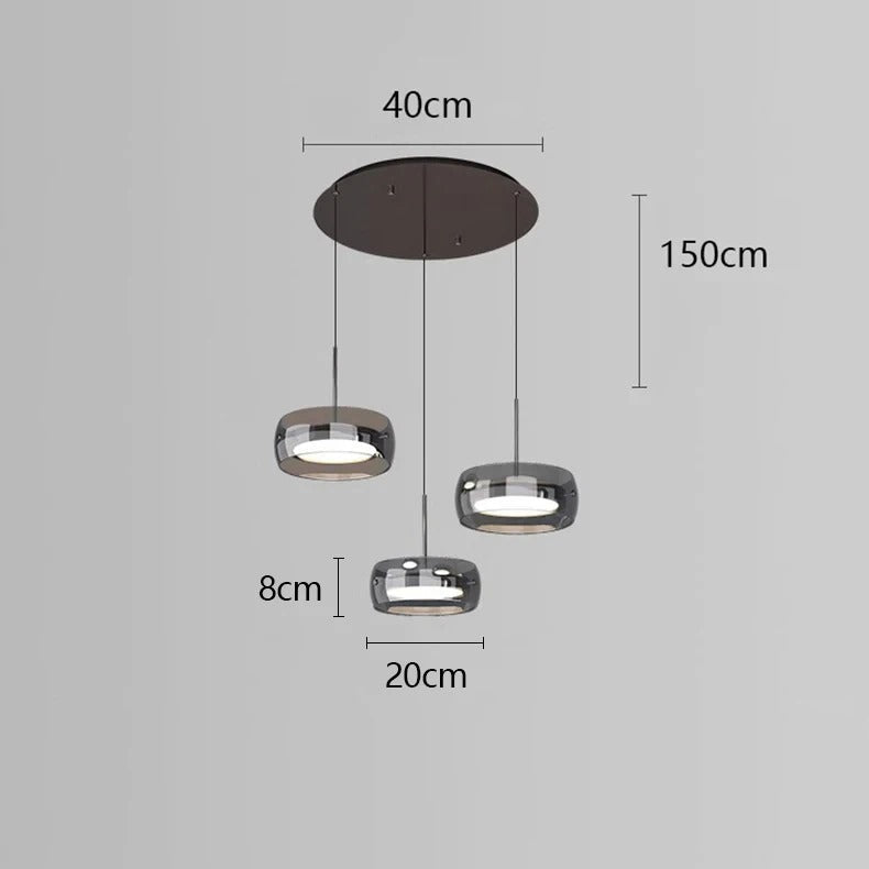 Lino | Transparent Glass Pendant Light