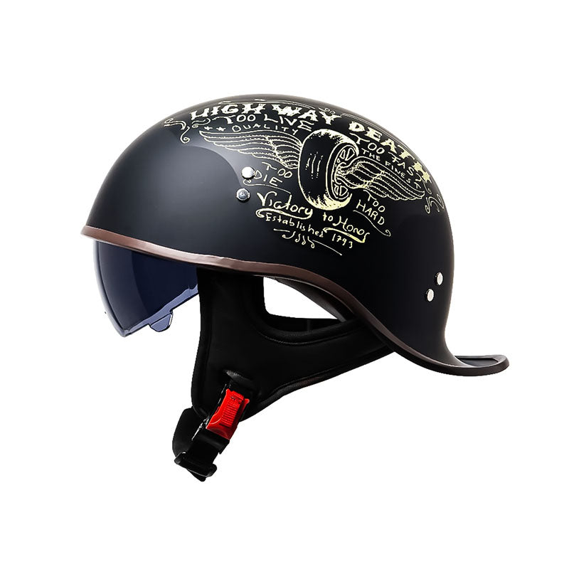 Retrostreet Half Helmet Visor - DOT Approved