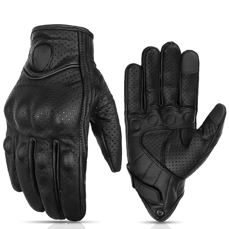 RetroRider Leather Gloves