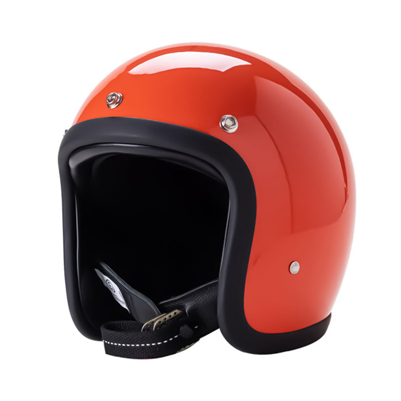 Casco moto vintage a basso profilo - Omologato DOT ed ECE