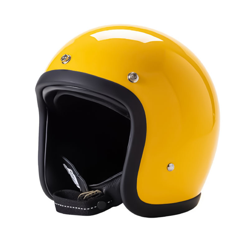 Casco moto vintage a basso profilo - Omologato DOT ed ECE