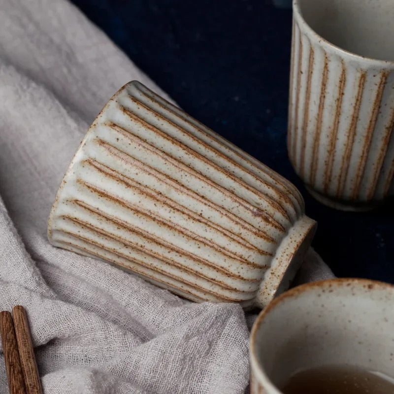 Ensemble de tasses à café en céramique Adella