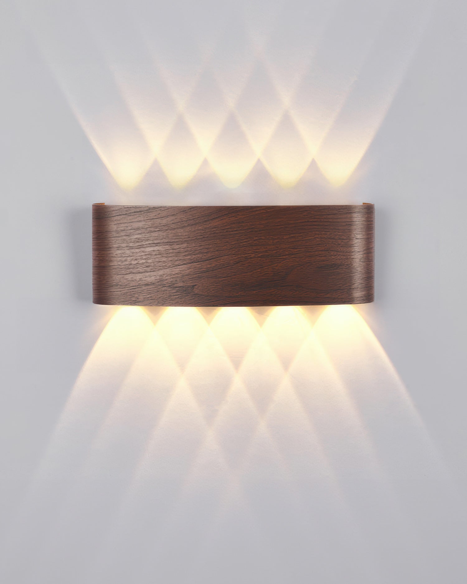 Applique a LED effetto legno Lumina