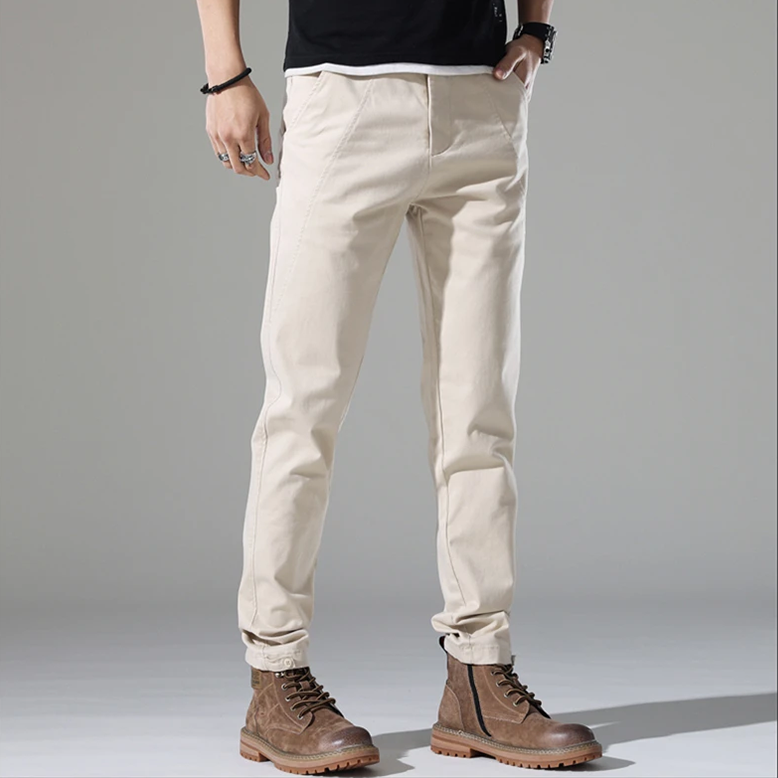 Stretch Slim-Fit Chino Pants