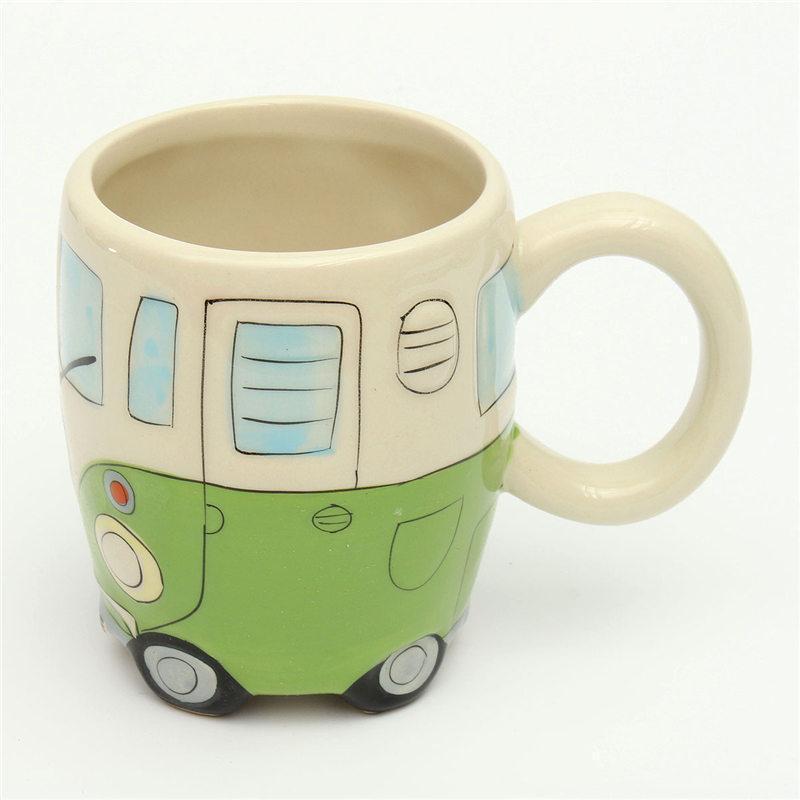 Vibrant Hippie Bus Coffee Mug – Eco-Friendly Ceramic