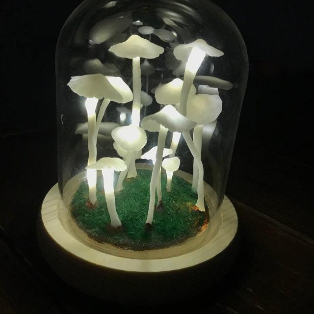 Enchanted Mushroom Lamp DIY Kit