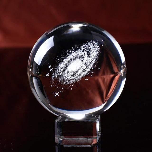 3D Galaxy Crystal Ball