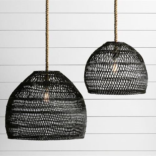 Hemp Rope Hanging Ceiling Lights