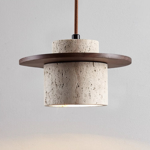 EarthLuxe – Lampadario di design in travertino senza tempo