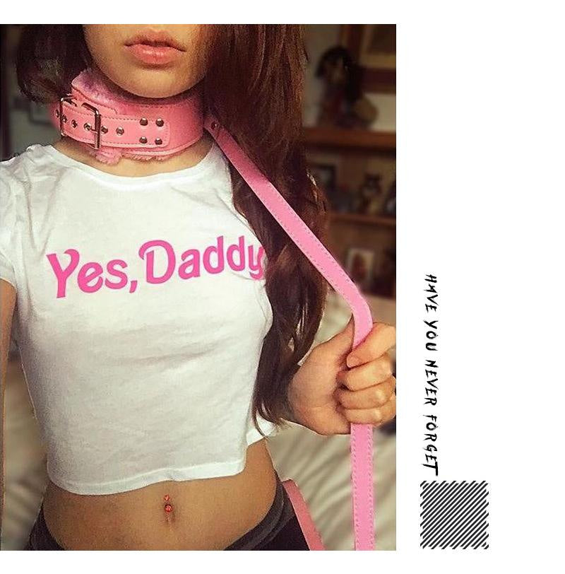 Yes Daddy Crop Top