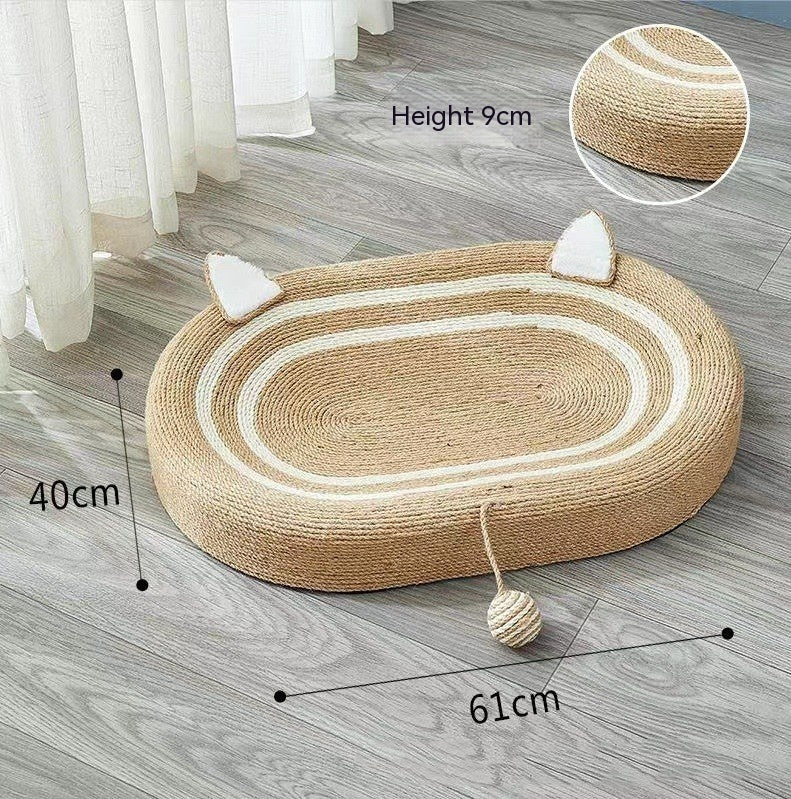 ZenClaw XL : Planche à gratter en sisal extra large pour chat